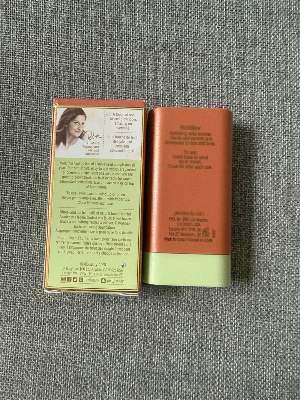 Used once!!! Pixi On-the-Glow Bronze in RichGlow
